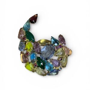 Vintage Gemstone Brooch